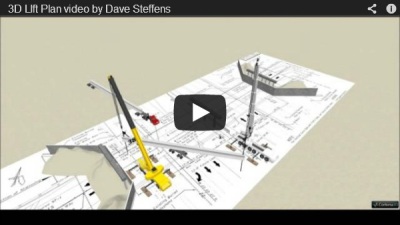 Overpass construction video by Dave Steffens at Lane Construction