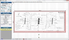 Using the 3D Lift Plan Designer with a drawing of the foundation and piling layout