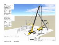 3D Lift Plan view of vessel being tilted up