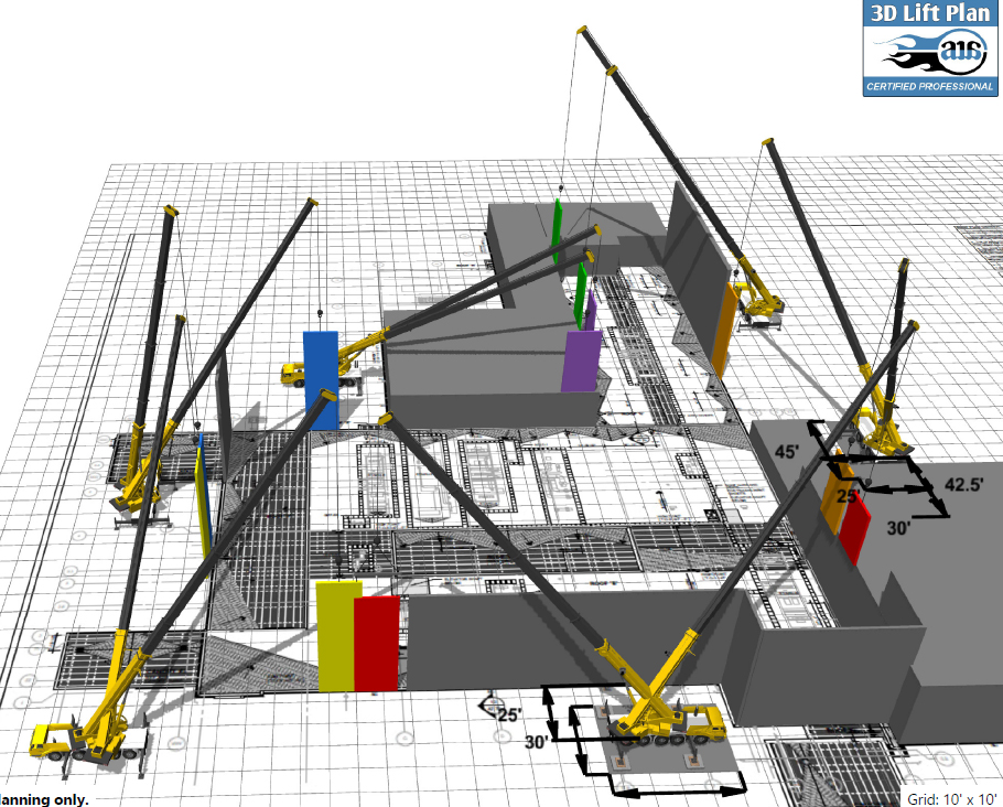 3D Lift Plan Crane Lift Planning Software